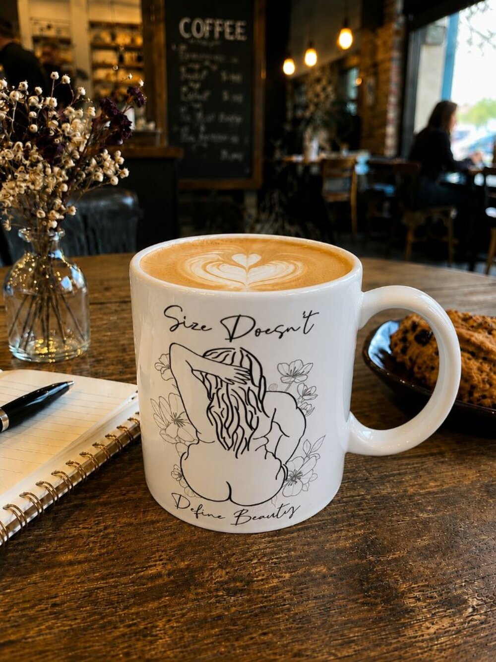 Size Doesn't Define Beauty Body Positivity Mug